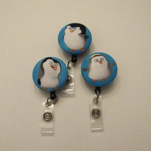 Penguin badge reels