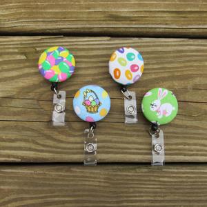 Easter badge reels for work or school ID!