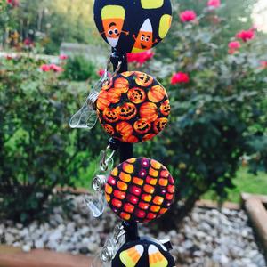 Fall badge reel for ID, badge