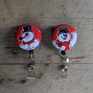 Frosty the Snowman Badge Reels