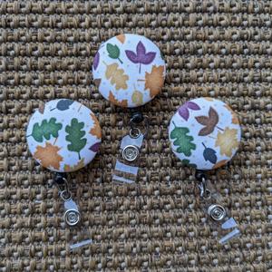 Fall leaves Badge Reel