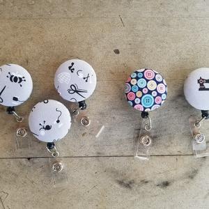 Sewing or Seamstress decorative badge reels
