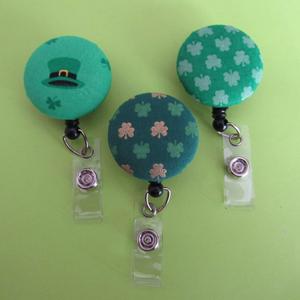 St Patrick's Day or Shamrock badge reels