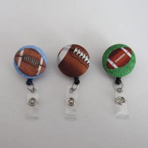 Football badge reels