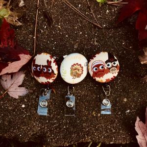 Thanksgiving themed badge reels