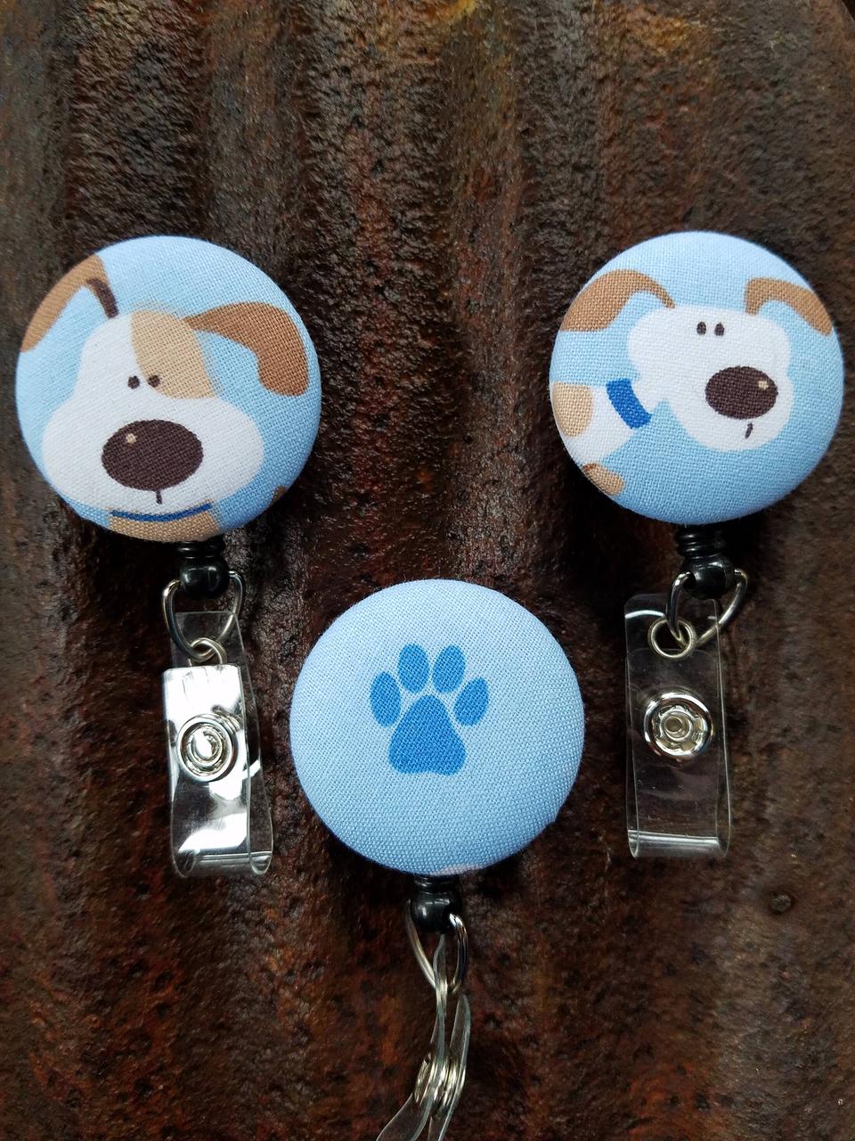 Cute Dog Badge reel