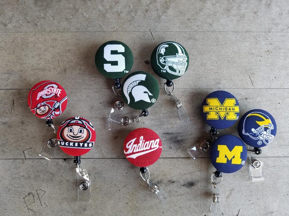 Big 10 University Badge reel for work or school