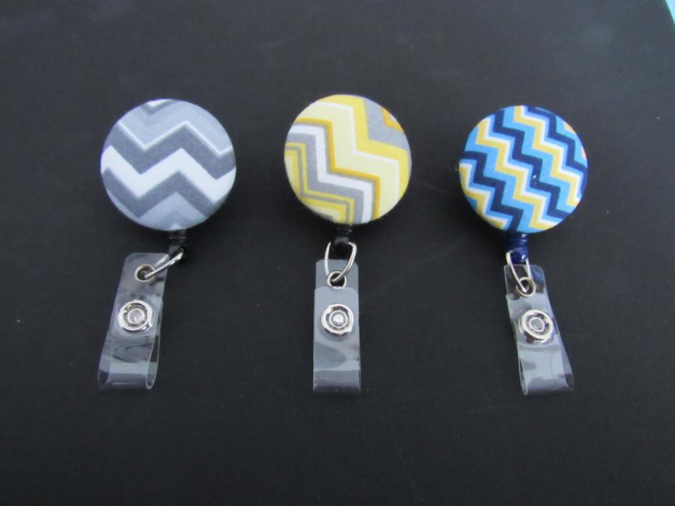 Chevron badge reels