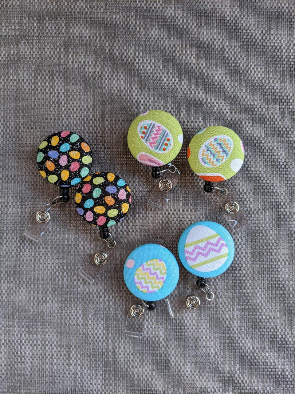 Easter egg badge reels
