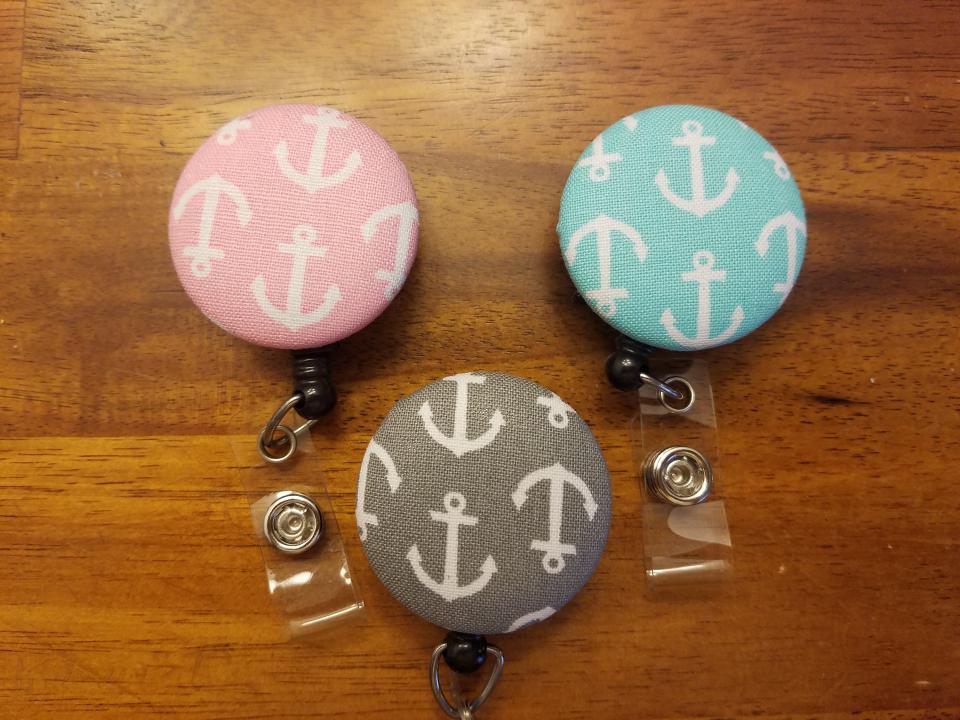 Anchor Badge Reels for work or school IDs