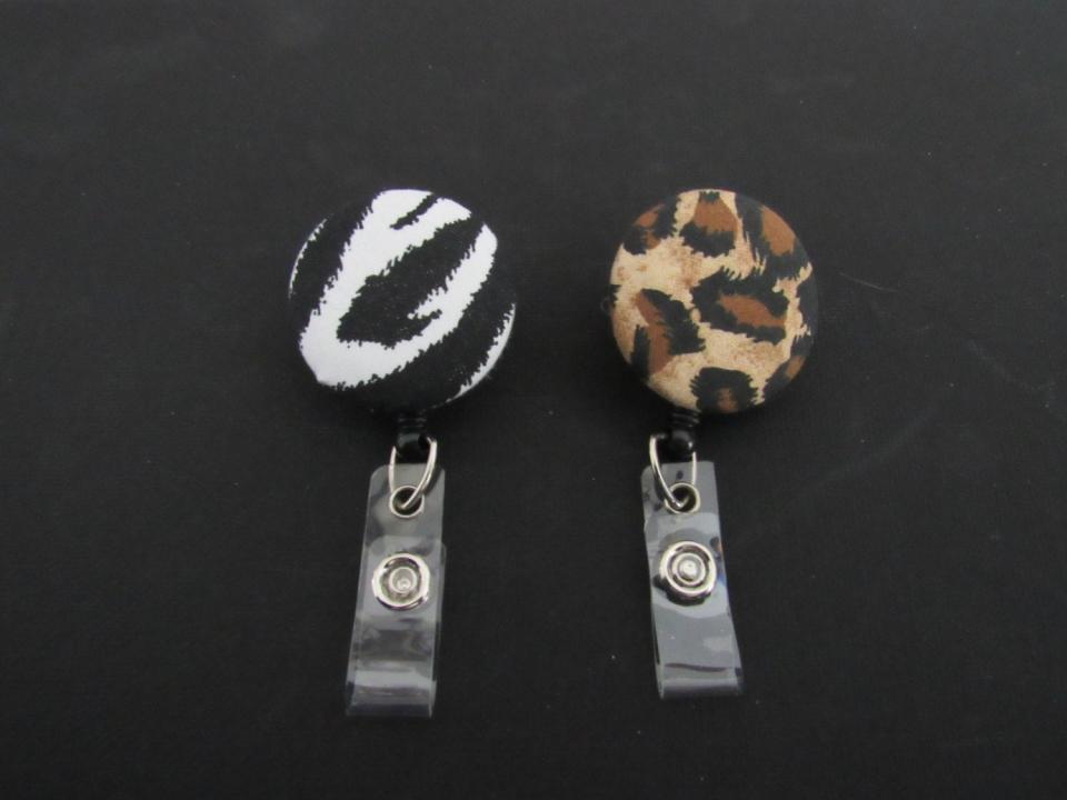 Badge reel ID holder to make your ID more fun at work or school!