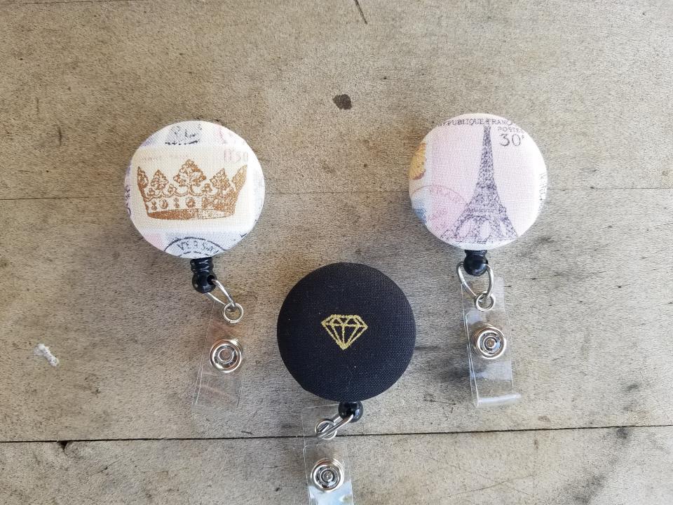 Royalty Badge Reels for work or school IDs