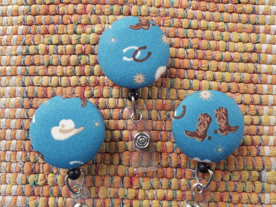 Cowboy or Western Badge Reels