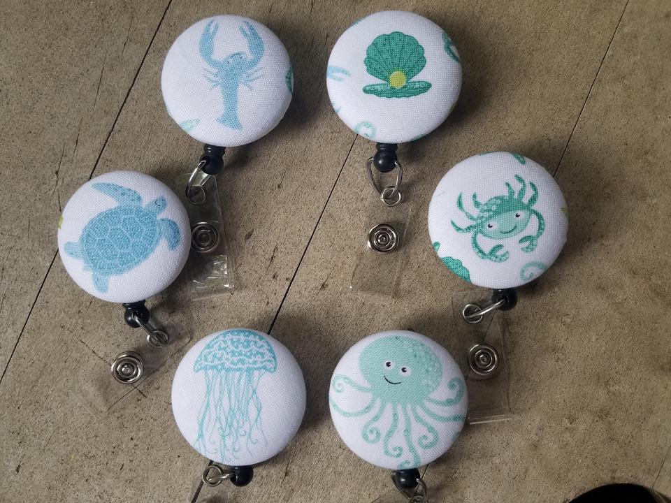 Sea Urchin Badge Reels