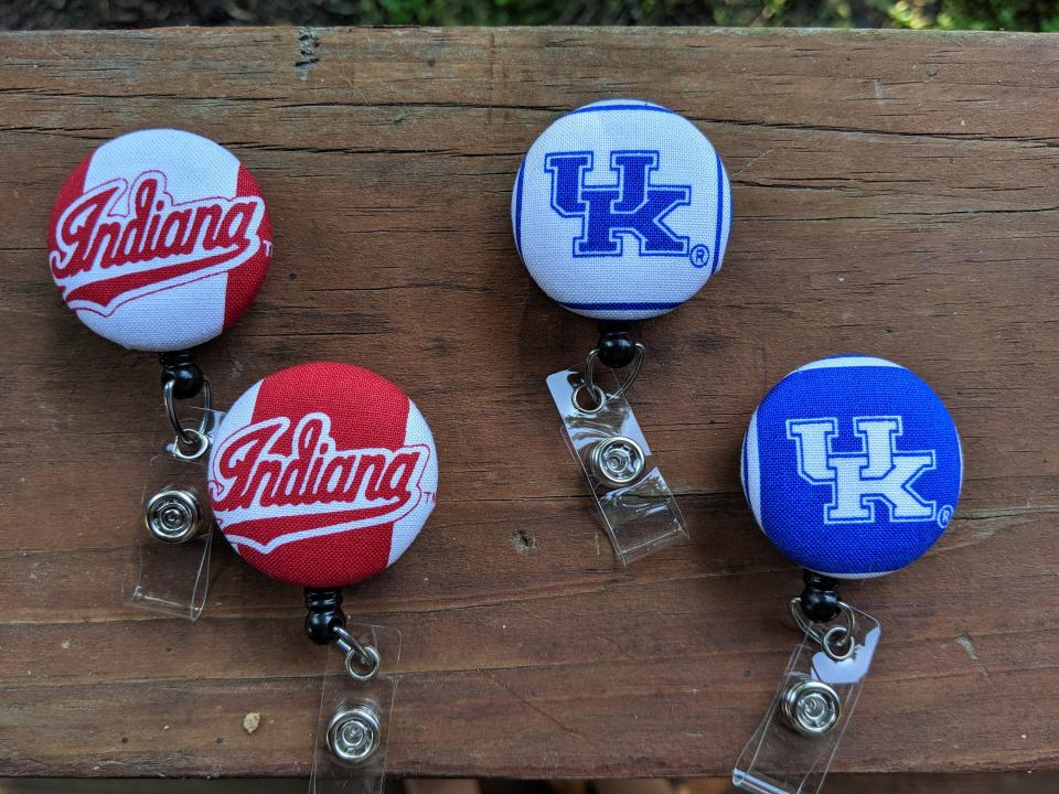 IU and UK Badge Reels for Work or School IDs
