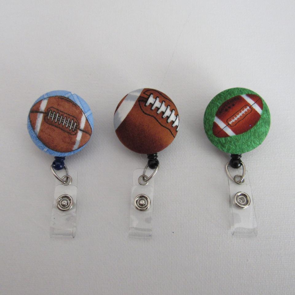 Football badge reels
