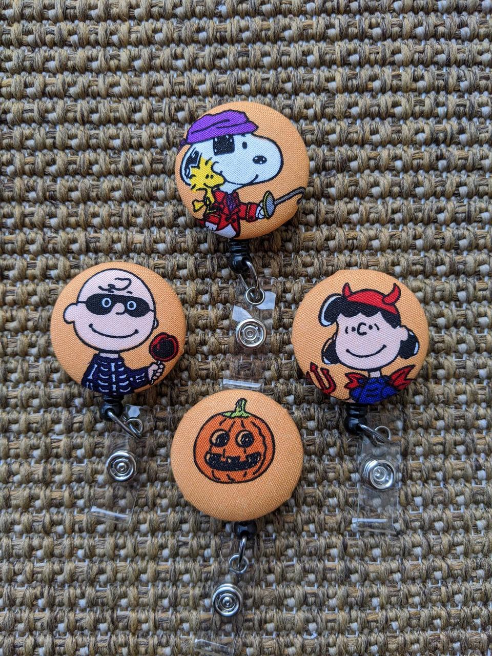 Peanuts Halloween Badge reels