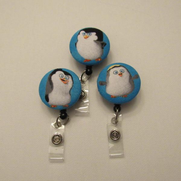 Penguin badge reels