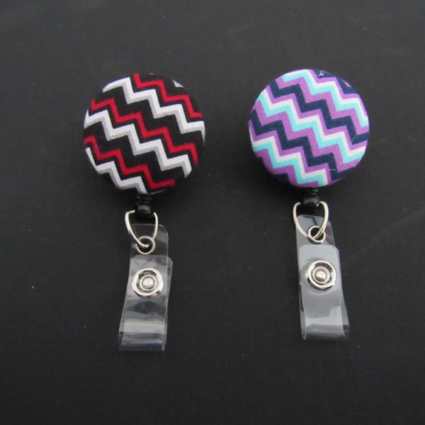 Chevron badge reels