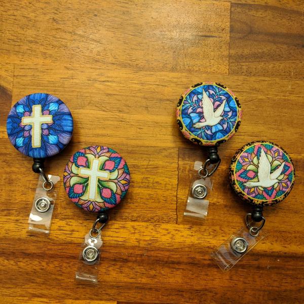 Christian Symbol Badge Reels