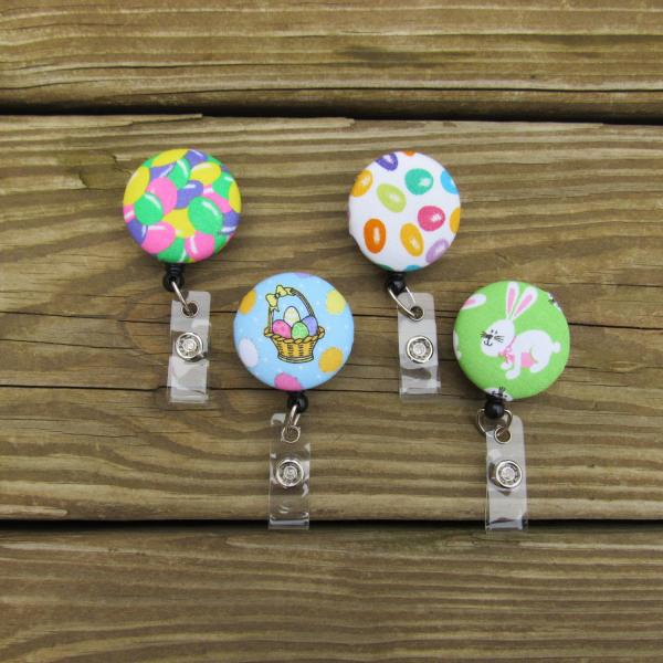 Easter badge reels for work or school ID!