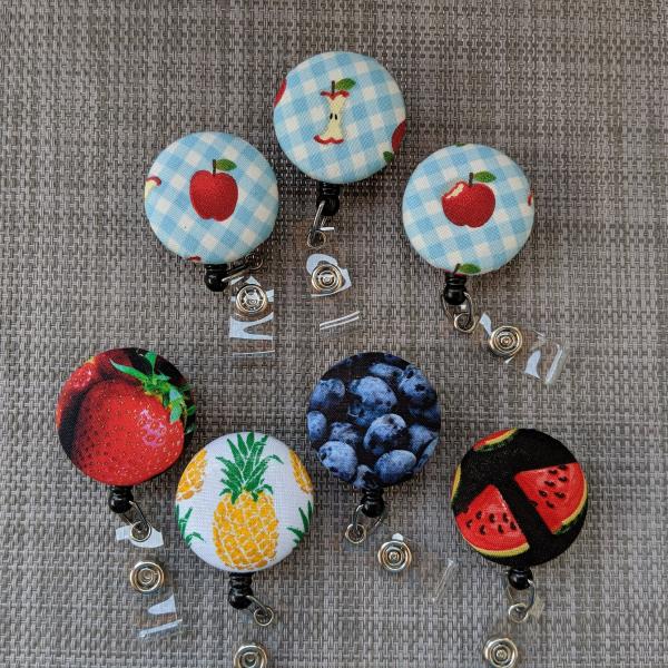 Fruit Badge Reel ID for School or Work!