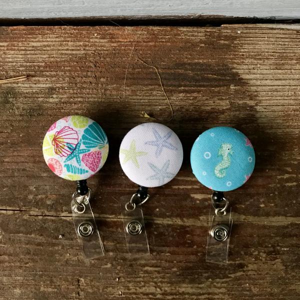 Beach Badge reels for work or school IDs