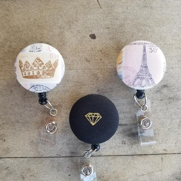 Royalty Badge Reels for work or school IDs