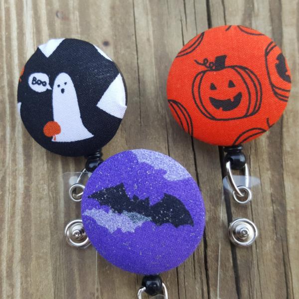 Halloween badge reel