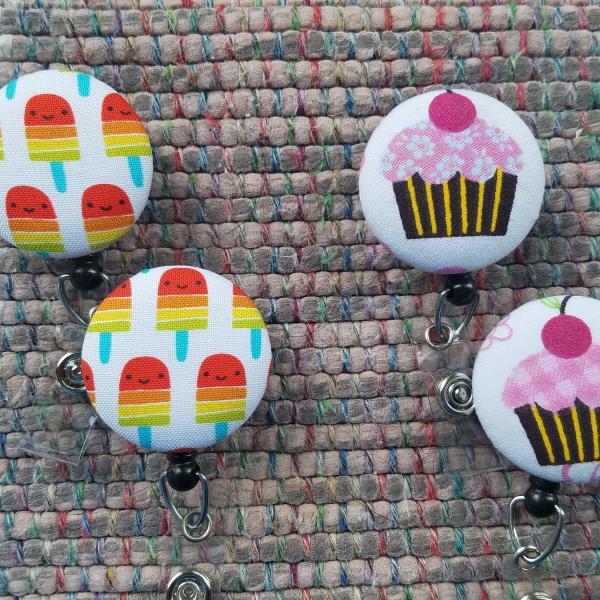 Popsicle or Cupcake Badge Reels