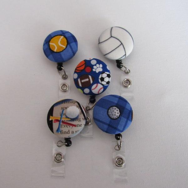 Sports badge reels