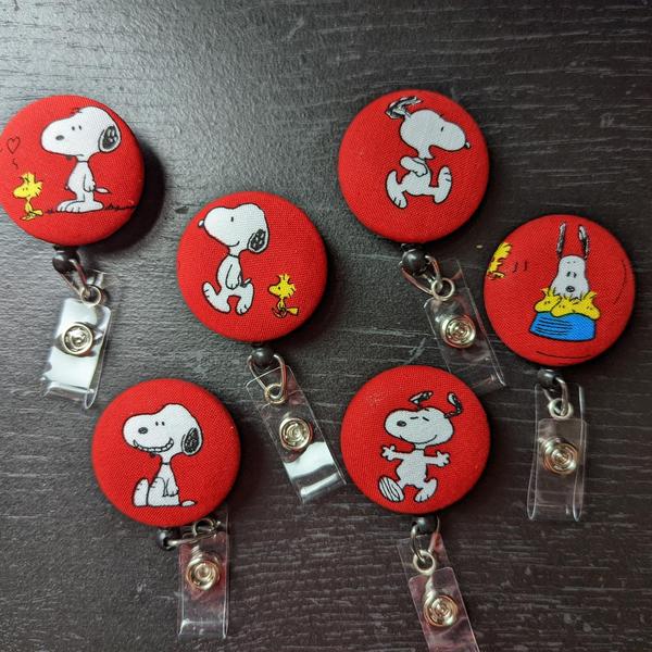 Snoopy And Woodstock Love Retractable ID Badge Reel – Zipperedheart
